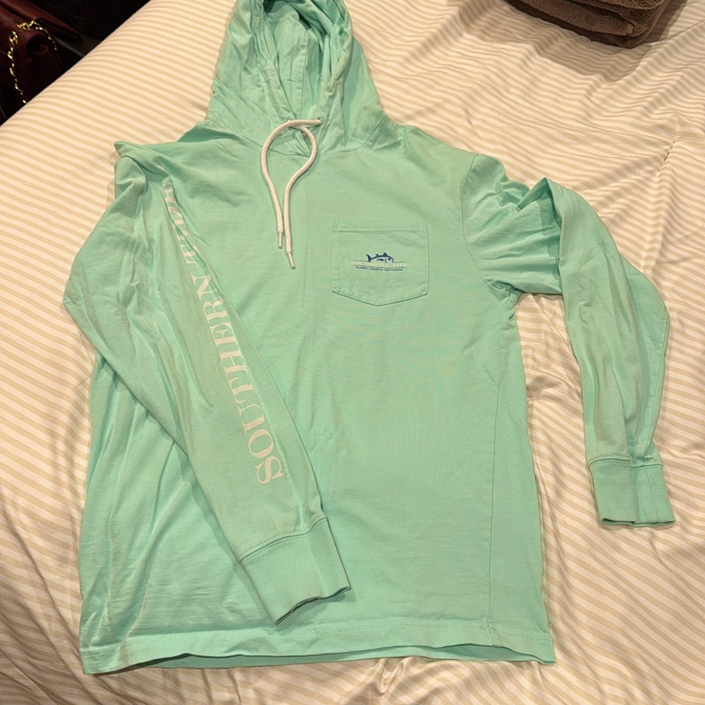 Southern Tide Long Sleeve Hooded Tshirt